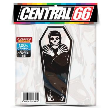 Imagem de Adesivo Misfits Caixão Resinado