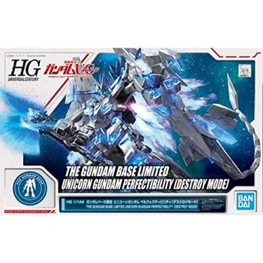Imagem de Bandai HG 1/144 THE GUNDAM BASE LIMITED Unicorn Gundam Perfectibility [Destroy Mode]