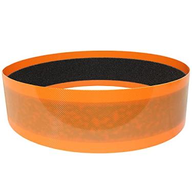 Imagem de Sandy Track – para corredor laranja silencioso 30,5 cm regular – Trilho texturizado para cortar unhas para roda de exercícios de animais de estimação