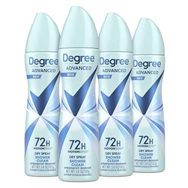 Imagem de Degree Desodorante antitranspirante Dry Spray Shower Clean, 107 g, 4 unidades