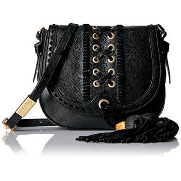 Imagem de Foley + Corinna Bolsa de sela Sarabi, Bolsas de mão femininas, Preto, One Size