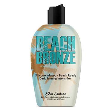 Imagem de Melhor loção bronzeadora para bronzeamento da praia | Loção bronzeadora para camas de bronzeamento, loção de bronzeamento interno de silicone para praia com infusão intensificadora de coco, loção bronzeadora de coco sem bronzeador, não mancha