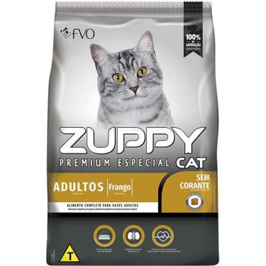 Imagem de Ração Seca Zuppy Frango para Gatos Adultos - 10,1 Kg