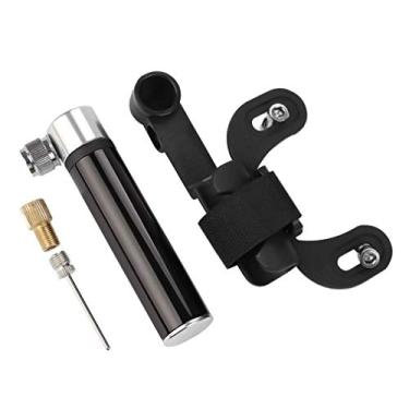 Imagem de Bomba portátil de bicicleta, mini bomba de pneu de bicicleta portátil de liga de alumínio, para bicicletas de estrada, montanha e BMX