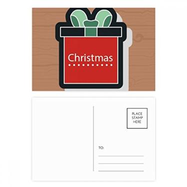 Imagem de , Natal, desenho animado, ícone, conjunto de cartões postais de aniversário, cartão de agradecimento