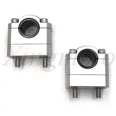 Imagem de NBX- substituição de 2 x 22 – 28 mm guidão suporte de barra de gordura para compatível com CB500X 2013 2014