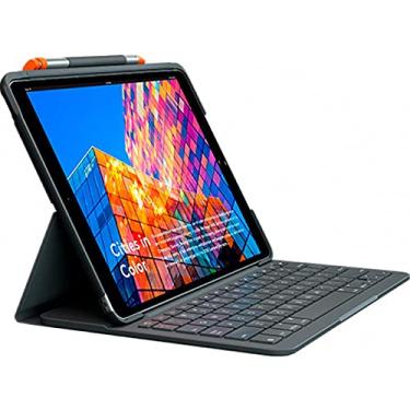Imagem de Capa com teclado Logitech Slim Folio para iPad Air 3ª geração