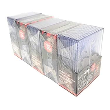 Imagem de Ultra Pro 5 Pacotes de Carregador Superior 130pt - 10 Toploaders por Pacote (50 Total) - Bola de Beisebol, Basquete, Hóquei, Cartas de Futebol (Ie Memorabilia)