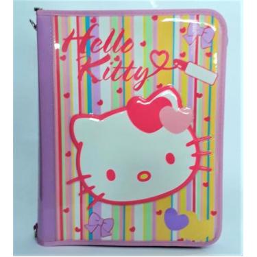 CADERNO REFIL P/ FICHARIO UNIV. 80FLS HELLO KITTY - Livraria Concorde