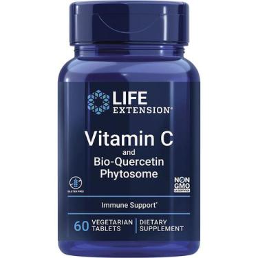 Imagem de Vitamina C Fitossomo Bioquercetina 60 Compveg Life Extension