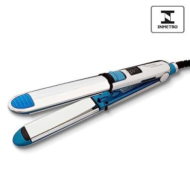 Imagem de Prancha Nano Titanium Pro750-2 Em 1 - Bivolt - Dermylife (LARG: 0,3cm COMP: 30cm ALT: 3cm, Azul)