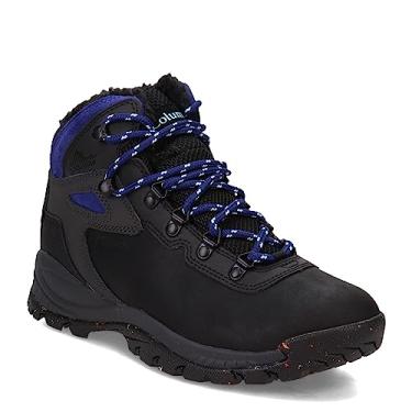 Imagem de Columbia Newton Ridge Plus Omni Heat Tênis de caminhada feminino, Safira preta/escura, 10