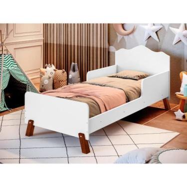 Imagem de Cama Infantil Ariel Carmolar Branco