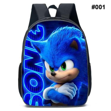Imagem de Mochila Generic Anime Student Sonic Polyester Spandex