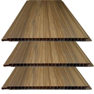 Imagem de Forro de PVC 10mm x 20cm x 3,00m com 6m² por Caixa Bariri - caixa com 6m2 - Imbuia