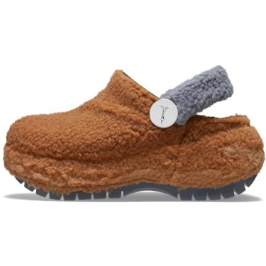 Imagem de Crocs Sapatos de plataforma unissex Lil NAS X Mega Crush, Preto/Marrom, 37