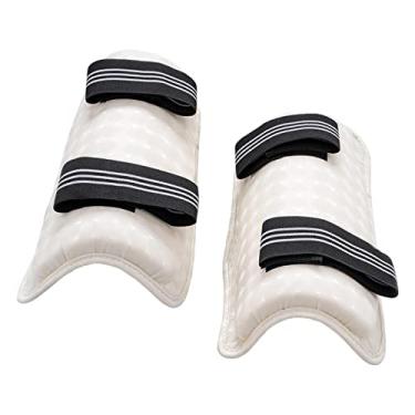 Imagem de simhoa Protetor de caneleira de protetor de de treinamento de proteção de caneleira kickboxing muay thai MMA, 29,3 cm S