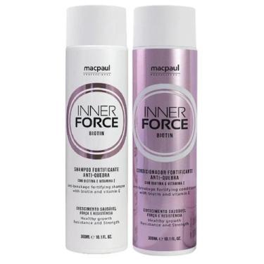 Imagem de Macpaul Inner Force Shampoo Condicionador Biotin Kit Mac Paul