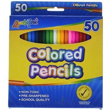 Imagem de Liqui-Mark Lápis de cor, pacote com 50 (63050)