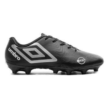 Imagem de Chuteira Campo Umbro Orbit (44, Preto e Prata)