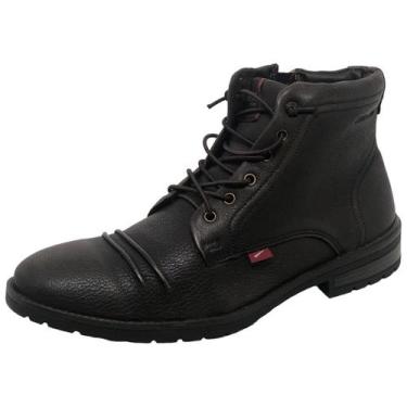 Imagem de Bota Coturno Masculina Couro Conforto Ferracini Bagda