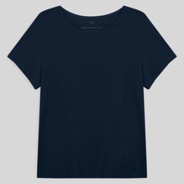 Imagem de Camiseta Feminina Plus Gola C Modal Tech T-Shirt-Feminino