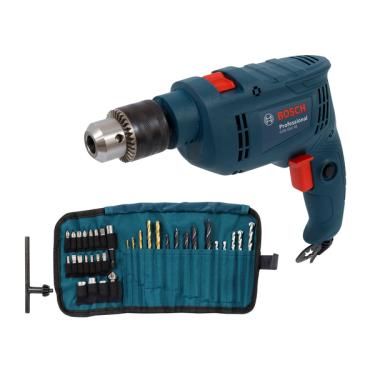 Imagem de Furadeira de Impacto Bosch 550W 1/2"" GSB 550 RE 220V
