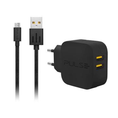 Imagem de Pulse Charger Kit Premium Carregador de Parede Com Cabo Micro Usb - Cb152
