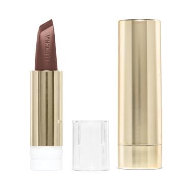 Imagem de Eudora Kit Sofisticada e Determinada: Batom Marrom 3,4g + Case Dourado