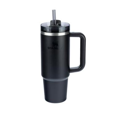 Imagem de Stanley - Copo Quencher H2.0 FlowState 887ml - Copo de aço inoxidável com tampa, isolamento a vácuo, para água, chá gelado, café, smoothies e muito mais, Black 2.0