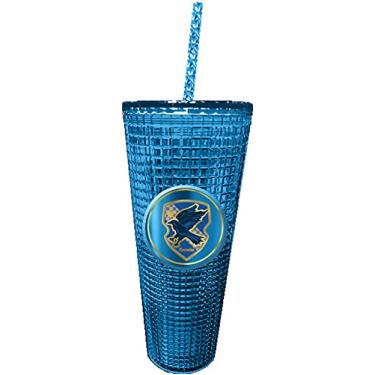Imagem de Spoontiques Copo de diamante Harry Potter com palha, 590 ml, Corvinal