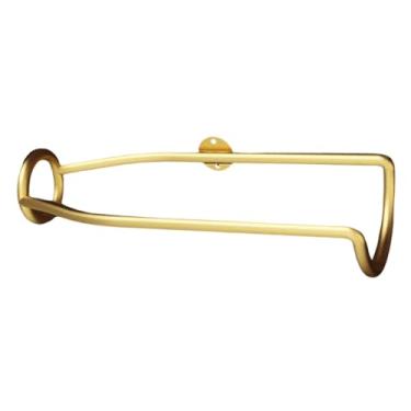 Imagem de Generic Rack de vinho montado na parede, rack de exibição de garrafa de vinho, suporte de metal único para sala de jantar, decoração de casa, ouro