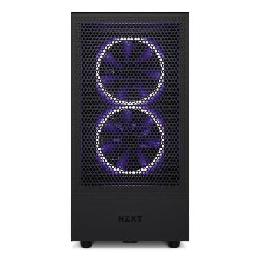 Imagem de Gabinete Gamer Nzxt H5 Flow, Mid-Tower, Lateral De Vidro Bk
