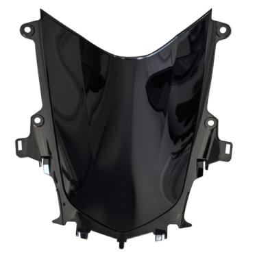 Imagem de Viseira de para-brisas com bolha dupla para motocicleta, defletor de fluxo de ar compatível com Yamaha YZF R1 R1M R1S 2015-2019