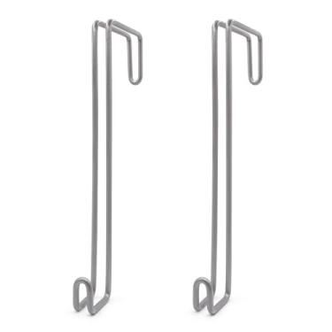 Imagem de Ganchos para parede de concreto e blocos de cimento para ambientes externos, sem perfuração, ganchos de cerca - escadas extra longas e grandes, equipamento de piscina, ganchos de poste para