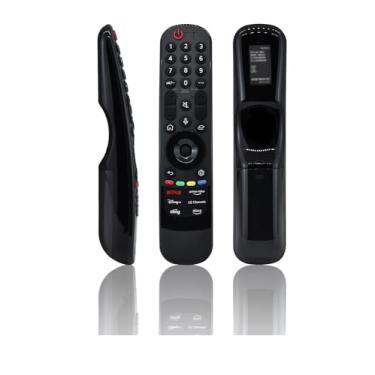 Imagem de JISOWA Controle remoto Voice Magic para LG OLED48C4PUA OLED77C3PUA OLED83G4WUA OLED77B3PUA 55UR9000PUA 75QNED85TUA 55QNED80TUC 43UR8000AUA OLED48A3PUA OLED83M3PUA OLED QNED UHD Substituição de Smart