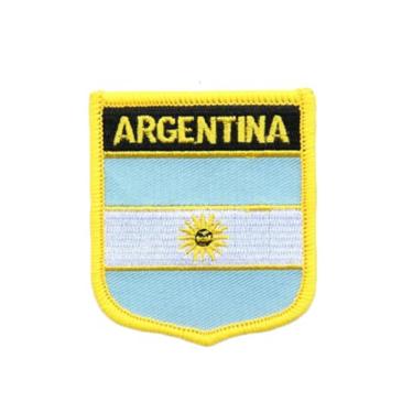 Imagem de Ruoming 1 PÇ Patch de bandeira da Argentina bordado a ferro ou costurado tático militar nacional Argentina (Argentina)