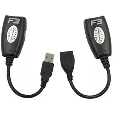 Imagem de Cabo Extensor Usb Aumenta a distancia de uma conexao - A.R Variedades 