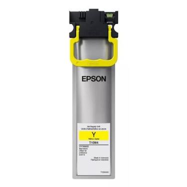 Imagem de Bolsa Tinta Epson WF C5810 C5890 T11A4 Amarela Original 
