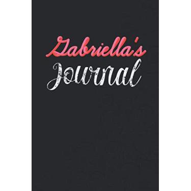 Imagem de Gabriella's Personalized Journal: Specialized Daily Journal for girls or women named Gabriella