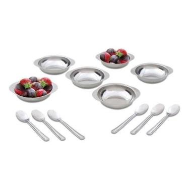 Imagem de Jogo De Sobremesa 12 Peças Conjunto Doces Aço Inox Martinazzo
