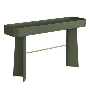 Imagem de Aparador para Sala 136cm com Travessa em Metal 100% MDF - Casa Lar Inc