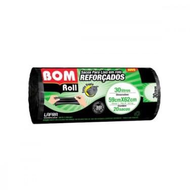 Imagem de Saco P/Lixo Bom Rl.Ref. 30L C/20-36 - LAFRA