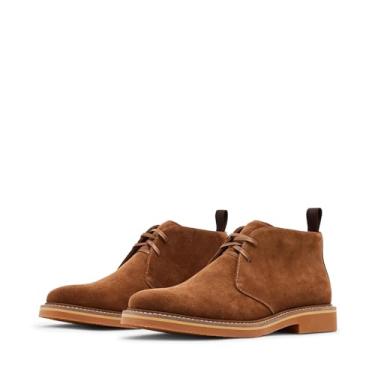 Imagem de Steve Madden Sapato social masculino Palta Uniform, Camurça bege, 38
