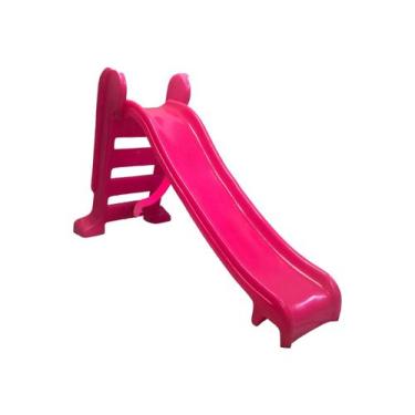 Imagem de Escorregador médio infantil Rosa para crianças de até 7 anos de idade 