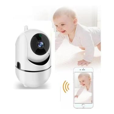 Imagem de Babá Eletrônica Wifi Detecta Movimento Auto Tracking Full Hd - Luatek
