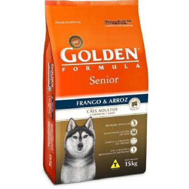 Imagem de Raçao Golden Formula Senior Frango E Arroz 15 Kg - Premier