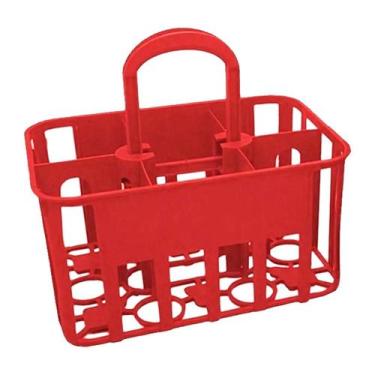 Imagem de Porta Squeeze Litrão 1000ml Para 6 Squeeze Rythmoon, Vermelho