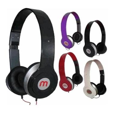 Imagem de Fone De Ouvido RO Stereo Headphone Dobrável Entrada P2 Preto - Max Míd