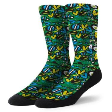 Imagem de Meia Lurk Dry Luciano Martins 12 Verde, Único, Verde